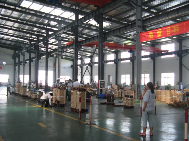 云浮变压器生产车间